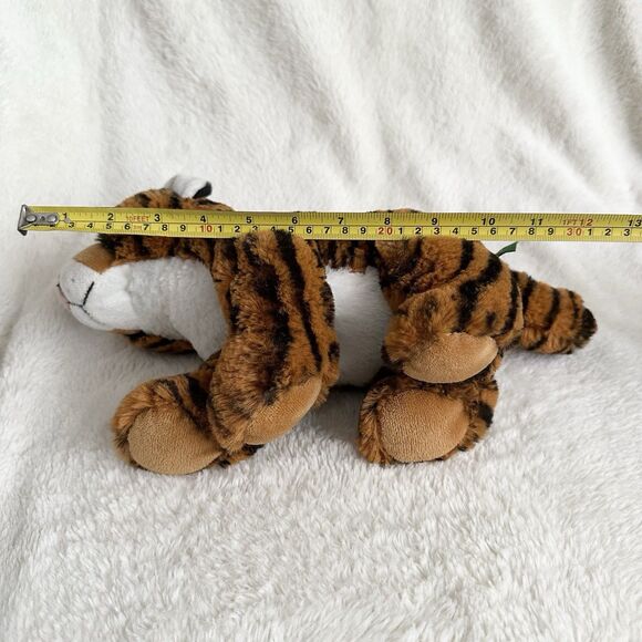 Wild Republic Cuddlekins Tiger Cub Plush Toy Stuffed Animal Realistic Zoo Toy - Picture 6 of 6
